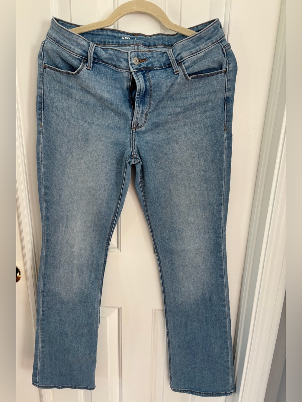 Old Navy Light Blue Straight Leg Women's Jeans